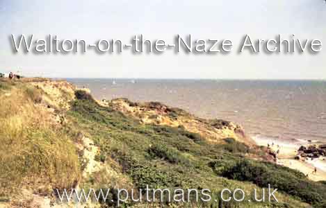 Ref 1932 Cliffs by Naze Tower 1963