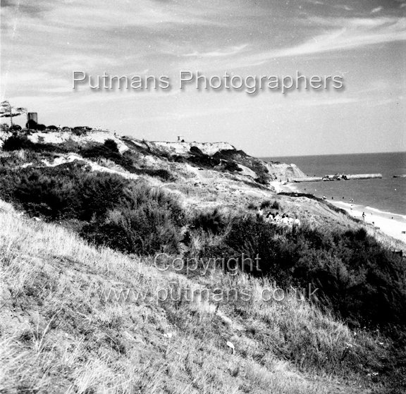 Ref 2042 Naze Cliffs and Tower Breakwater 1966