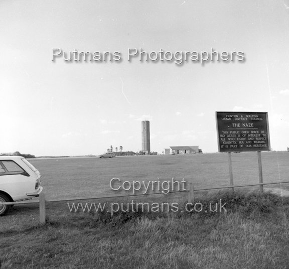 Ref 2076 Naze Tower & Sign 1974