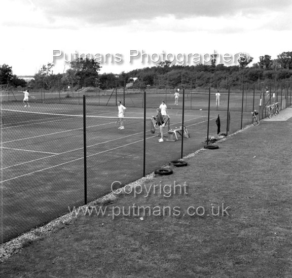 Ref 2083 Tennis Courts Hall Lane 1962