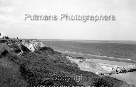 Ref 2183 Naze Cliffs & Tower Breakwater 1956