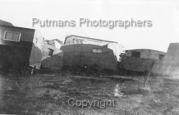 Ref 2597 Coronation Camp 1953 flood damage