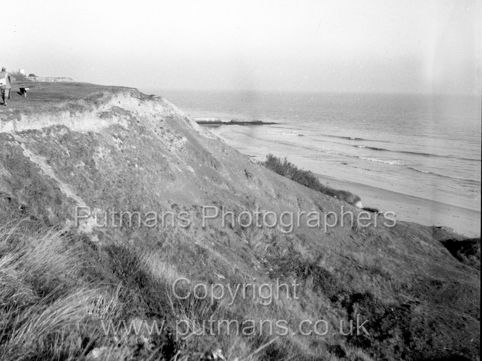 Ref 3013 Naze Cliffs December 1956