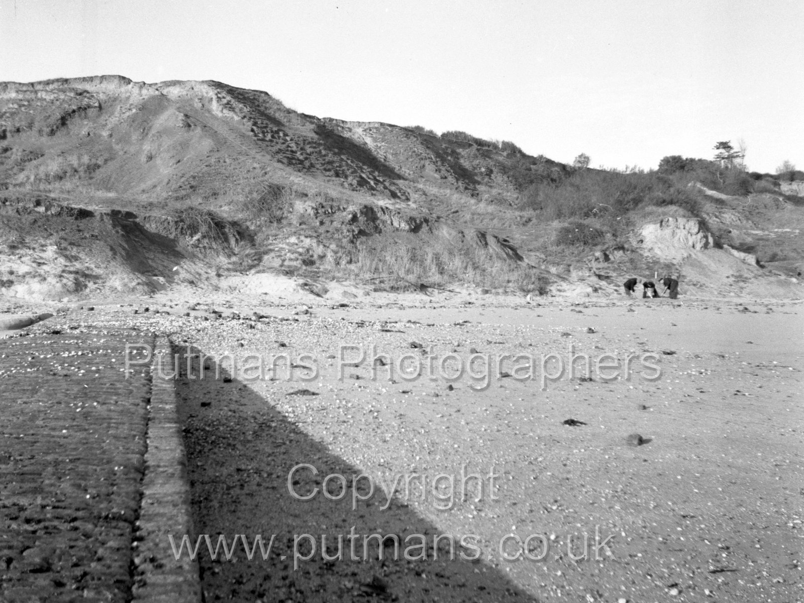 Ref 3016 Naze Cliffs December 1956