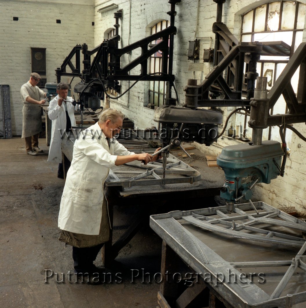 Ref 492-A5 Harmers Foundry - Wilf Rush, Bill Walker & Frank Robinson