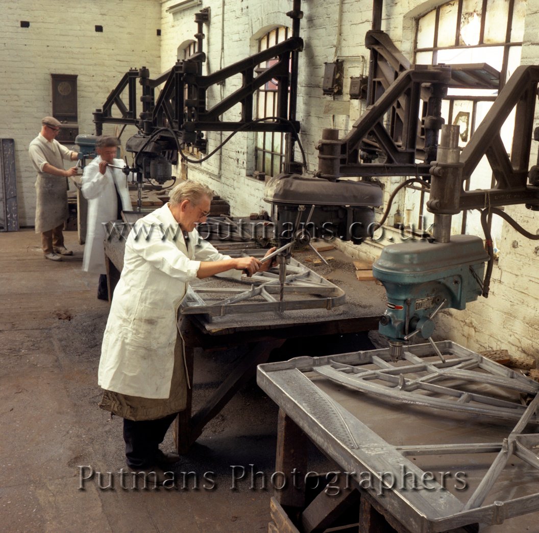Ref 492-A6 Harmers Foundry - Wilf Rush, Bill Walker & Frank Robinson