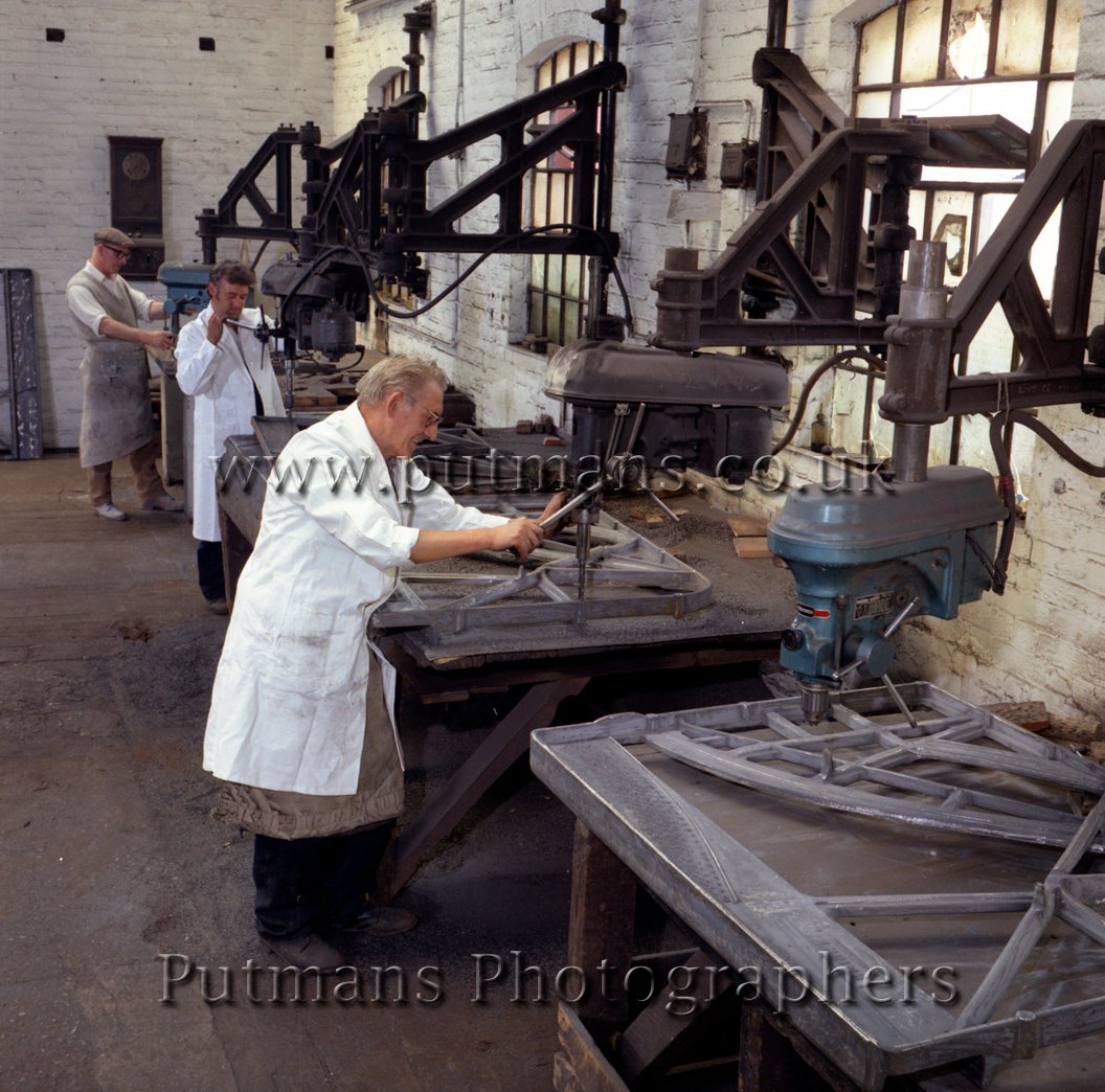 Ref 492-A8 Harmers Foundry - Wilf Rush, Bill Walker & Frank Robinson