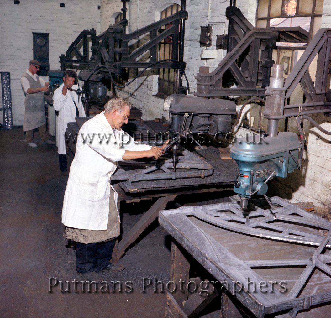 Ref 492-A9 Harmers Foundry - Wilf Rush, Bill Walker & Frank Robinson