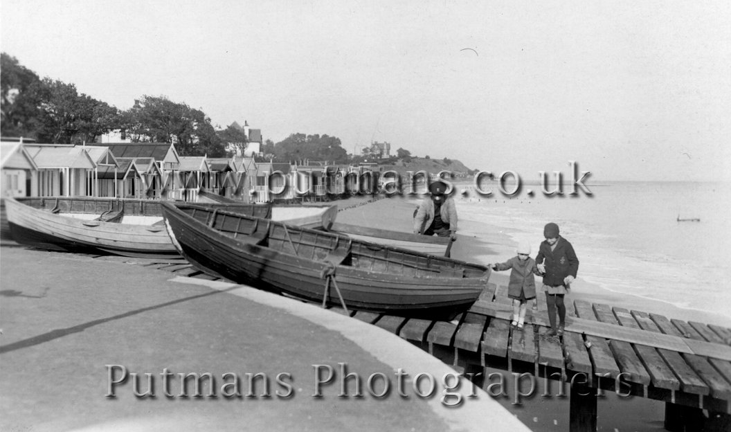 Ref 674 East Beach showing old lifeboat ramp
