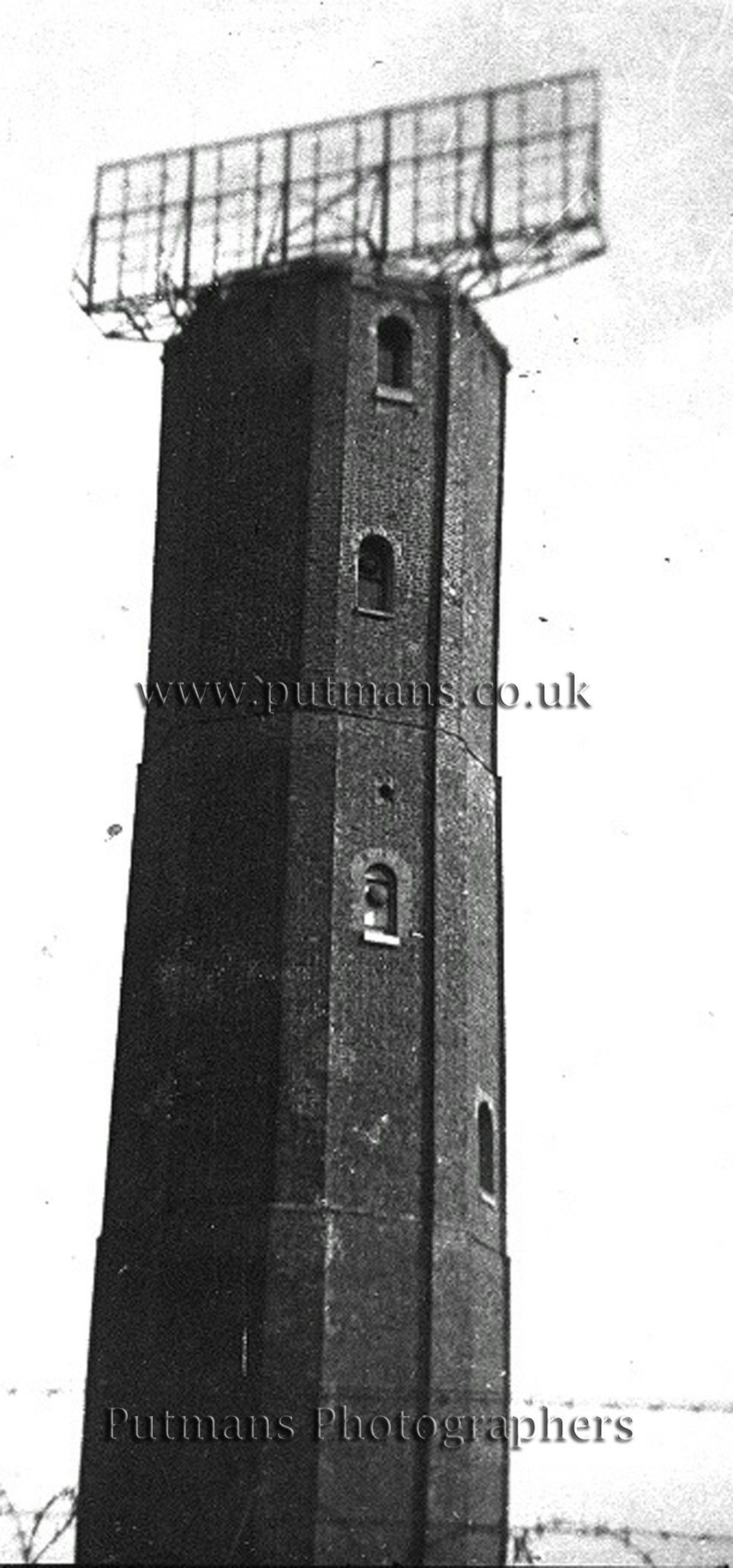 Ref 750 Naze Tower with wartime radar antenna