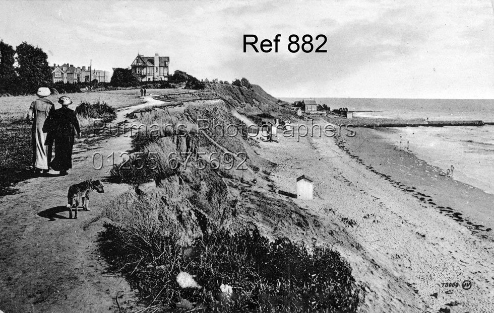 Ref 882 Cliff top towards Hipkin's & Mabel Greville