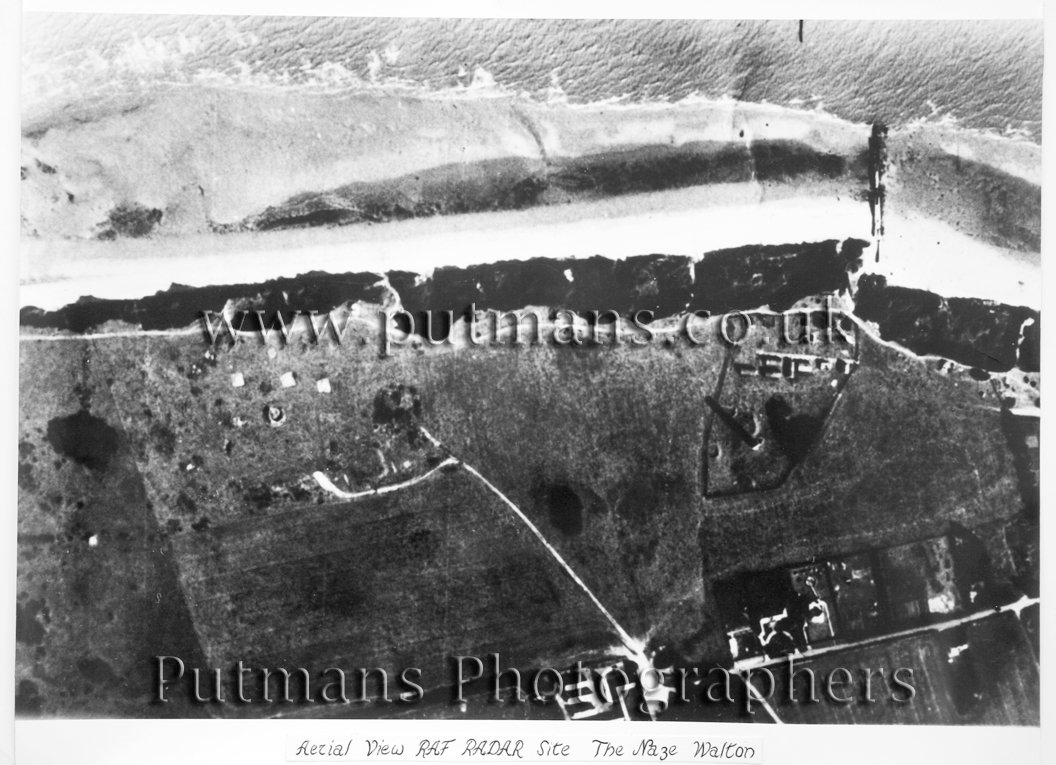 Ref 962 RAF Aerial view of Naze Tower Radar site