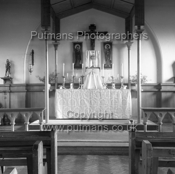 Ref OF599 Catholic Church of the Sacred Heart 1959