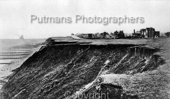 Ref OF665 Cliffs before Promenade built