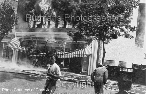 Ref OF689 Mumfords Store fire