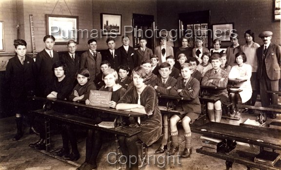 Ref OK50 Kirby School Class 1925