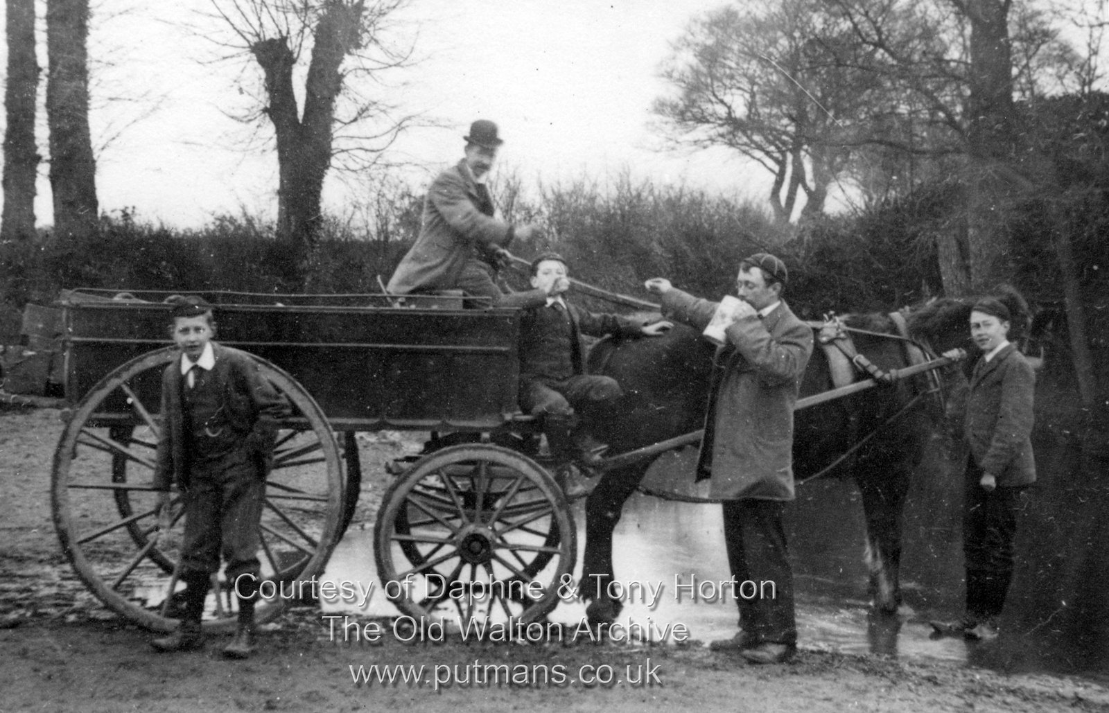 OK65 Dr. Smythe with the Mineral Waters Cart
