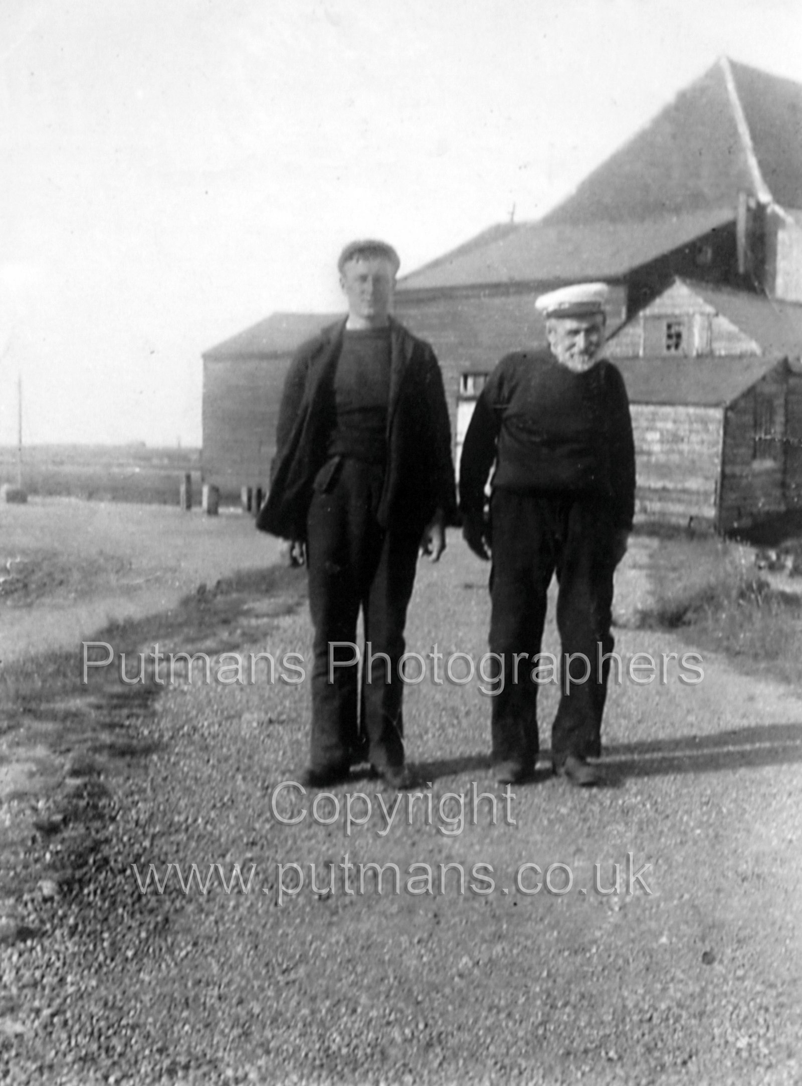 Bates George with young Fairbrother