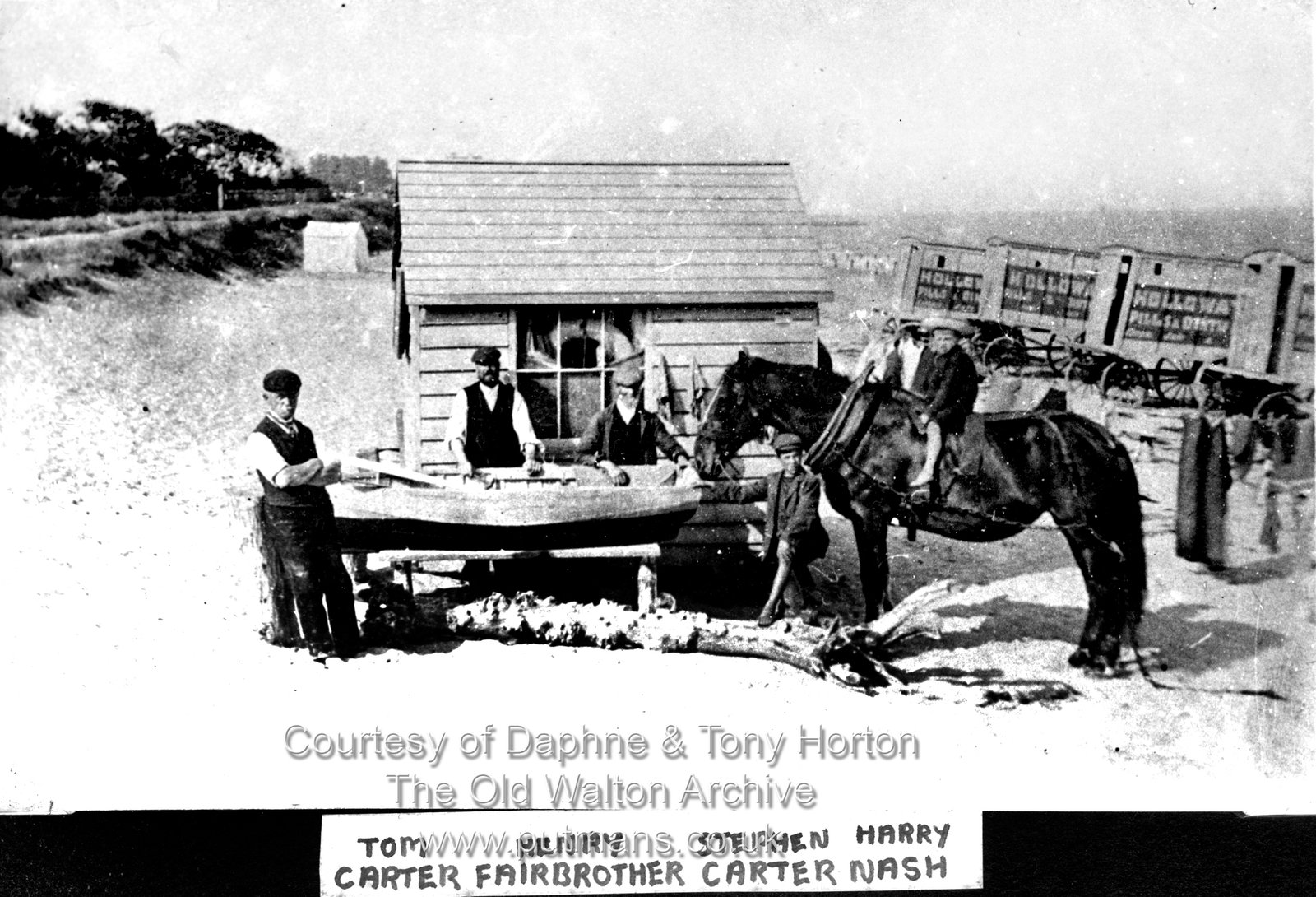 Carter Tom & Stephen with Henry Fairbrother & Harry Nash Ref 3065
