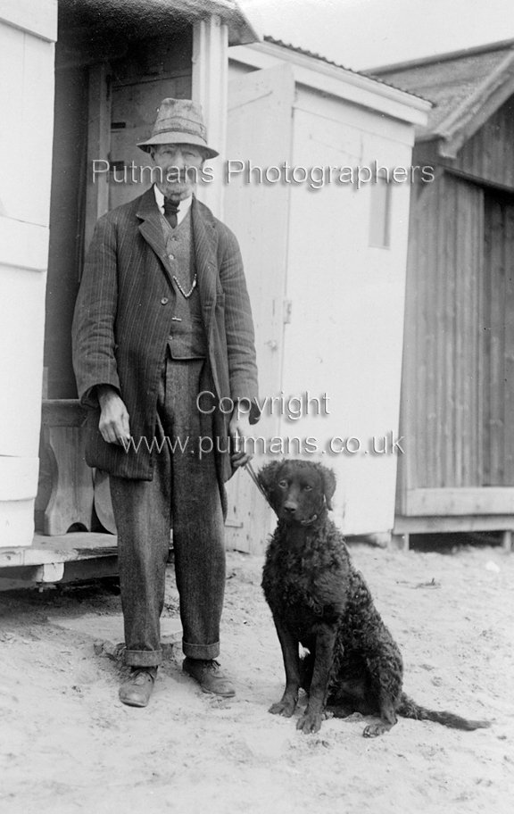 Carter Stephen with dog 'Nep'