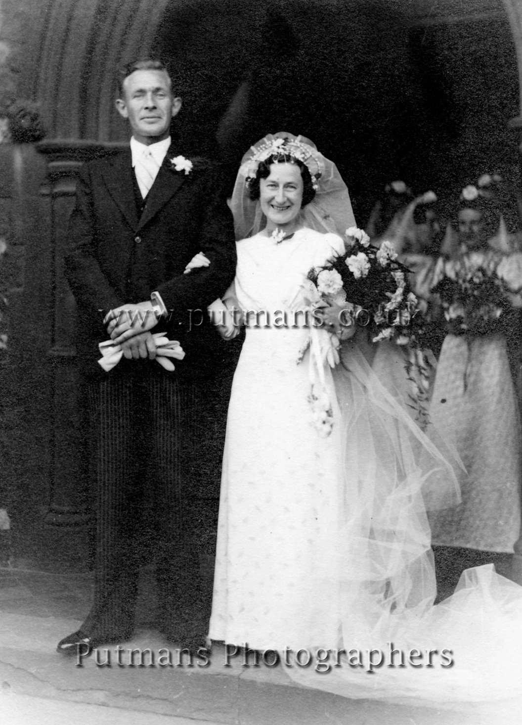 Edmonds Bob & Balls Connie Wedding Walton Parish Church