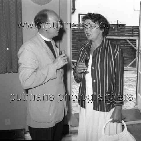 Ref 1552 Opening of Portobello Shades Bar 3 July 1959 Rev Williams & Mrs Avent