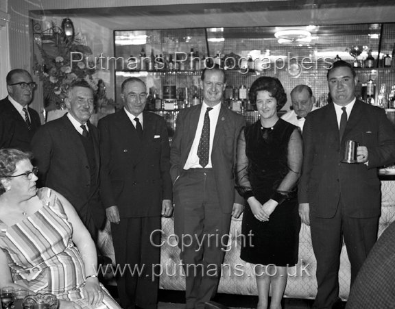 Ref 2574 British Legion Bar Opening 29.10.1965