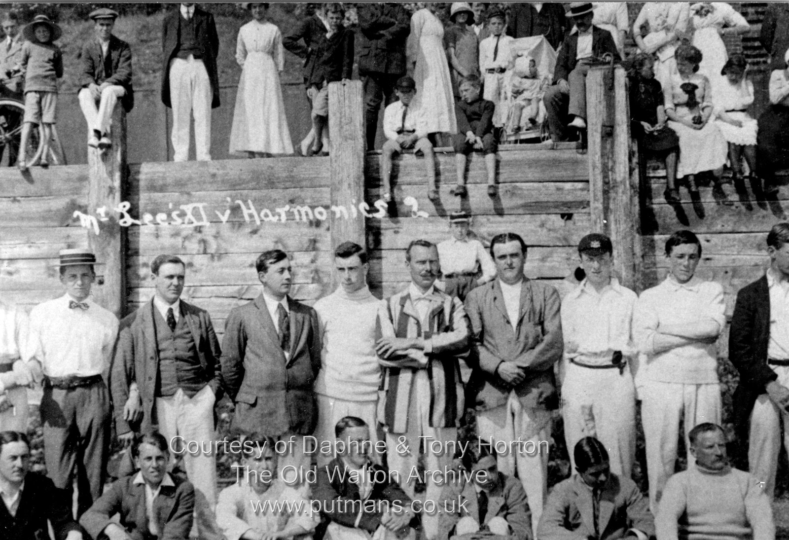 Beach Cricket 1920 Visitors v Pier Concert Party Ref 3139