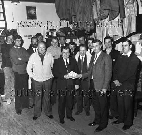 Presentation to Bernard Norman