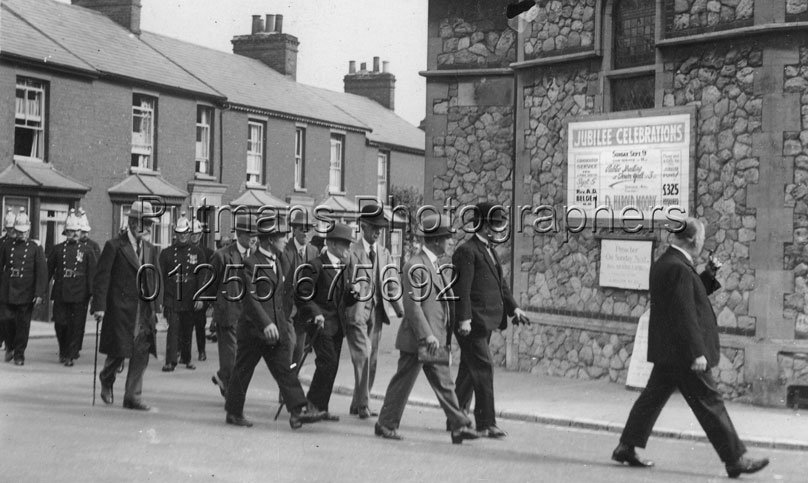Parade to Congregational Church