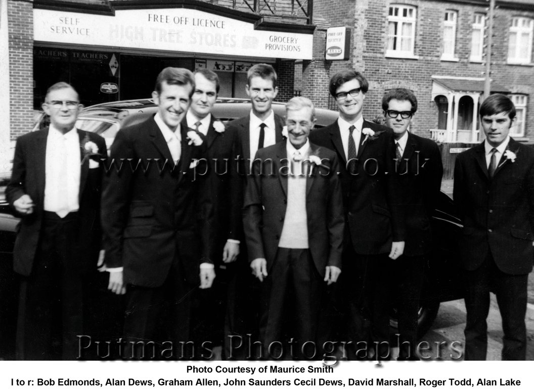 Alan Dews Wedding day group