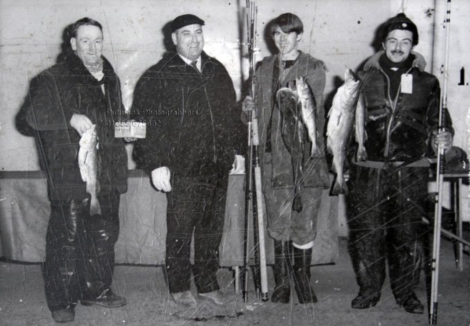 Pier Fishing Comp winners 1968