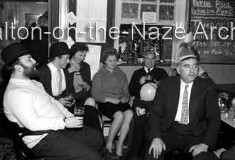 L to R: Michael Hipkin, Peter Frost, Judy Goldsmith, Sheila & Chris Keeble, Ken Shaw