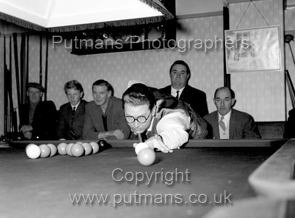 John Pulman @ Britisdh Legion Club - Jack Sharman, Ron Hurst & Jack Frost in background