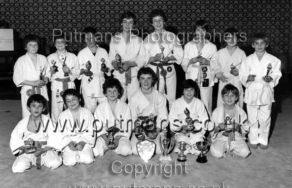 Walton Judo Club c1983
