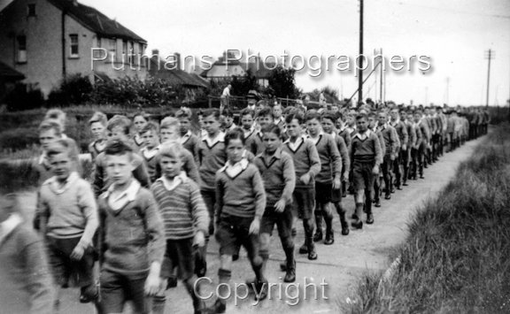 LCC Children Camp Church Parade Mill Lane 10-7-1937