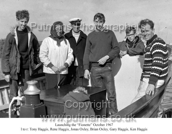 Launching "Fionette" 1967