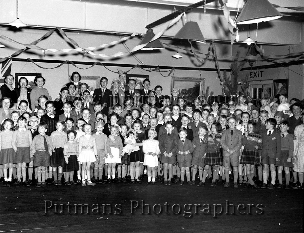 Naze Children Xmas Party 3rd Jan 1955 (L)