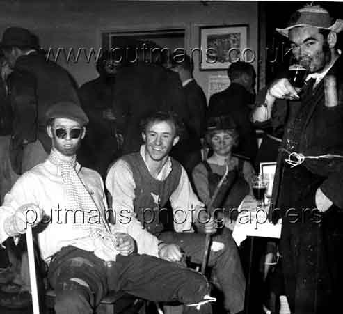 Tramps' Supperleft to right: Owen Dawson, Pete Frost, Sheila and Chris Keeble