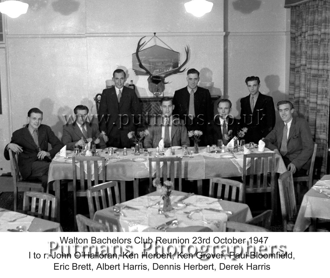 Walton Bachelors Club Reunion