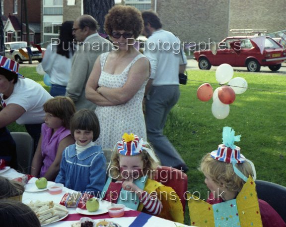 Royal Wedding Party Jubilee Field 1981
