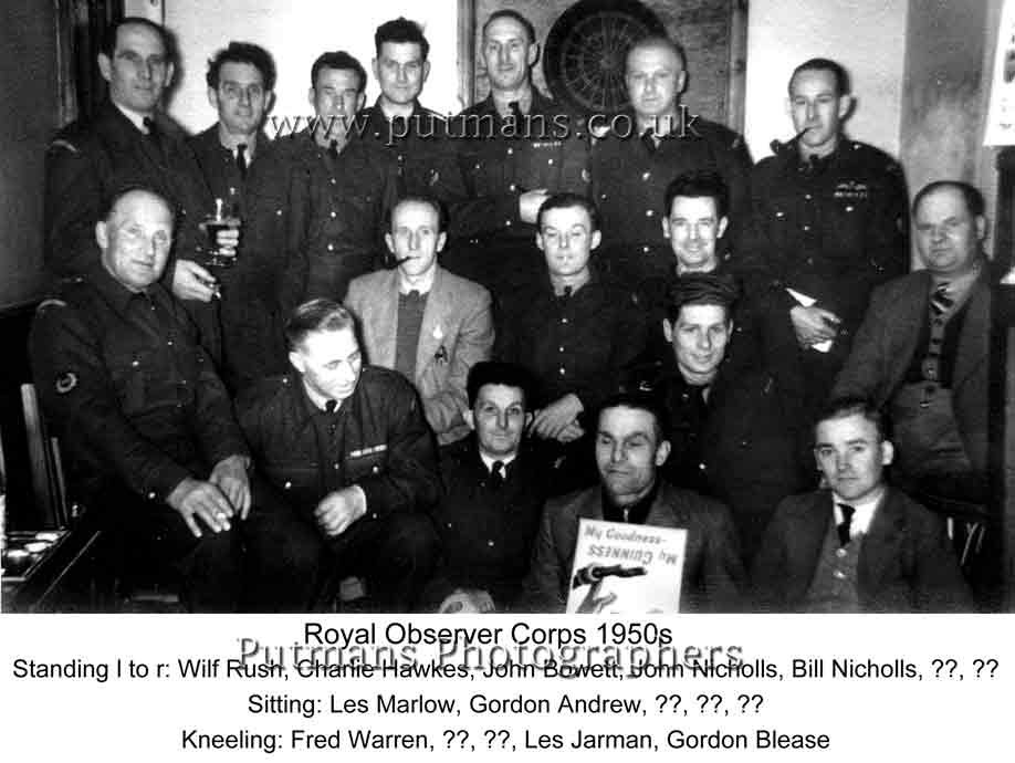 Royal Observer Corps 1950s