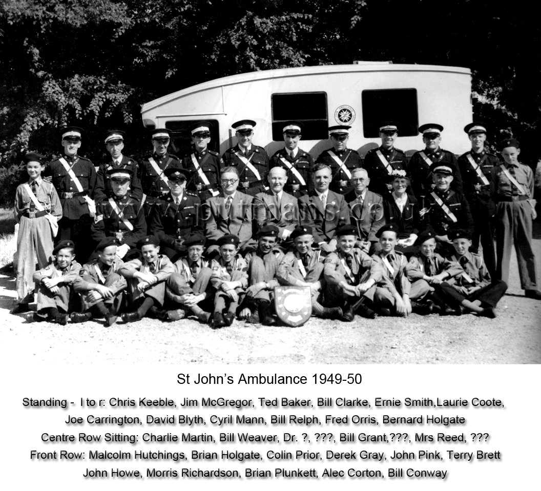 St John's Ambulance 1949-50