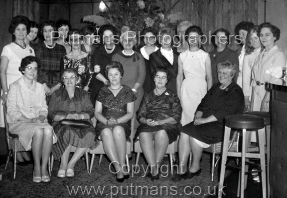 Telephonists Christmas Dinner at Portobello 6th Dec 1966
