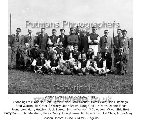 Walton Football Club 1949