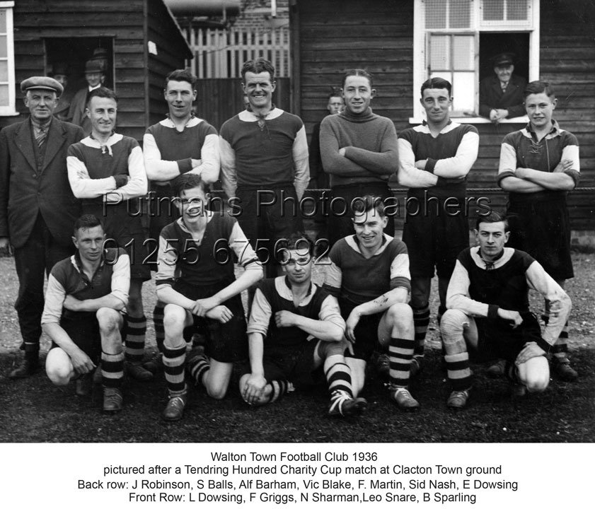 Walton Town Football Club 1936
