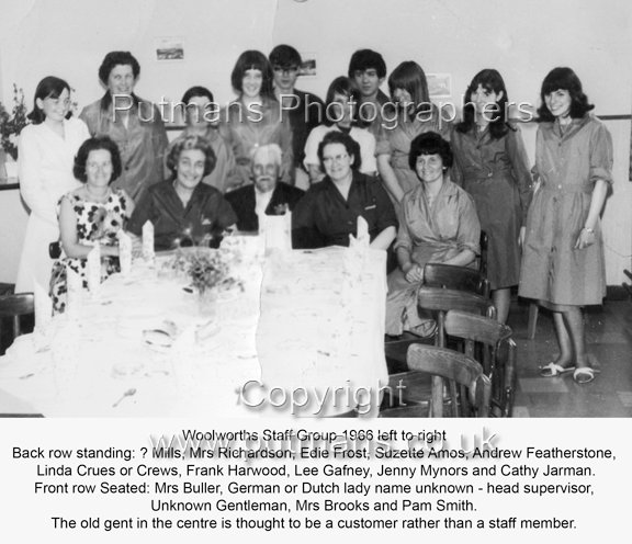 Woolworths Staff 1966