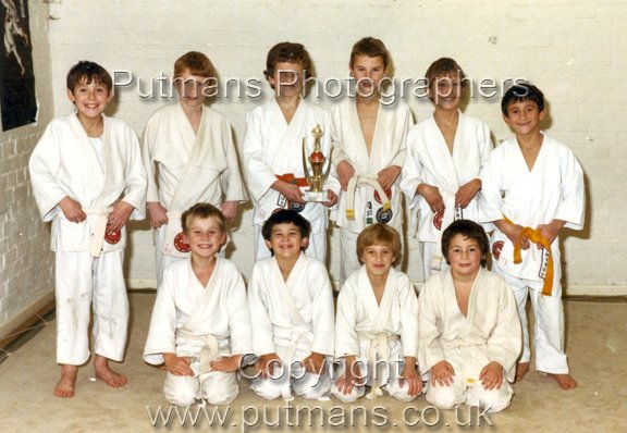 Walton Judo Club c1984