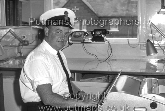 Hartley Eric - New Telex machine at Coastguards 1967