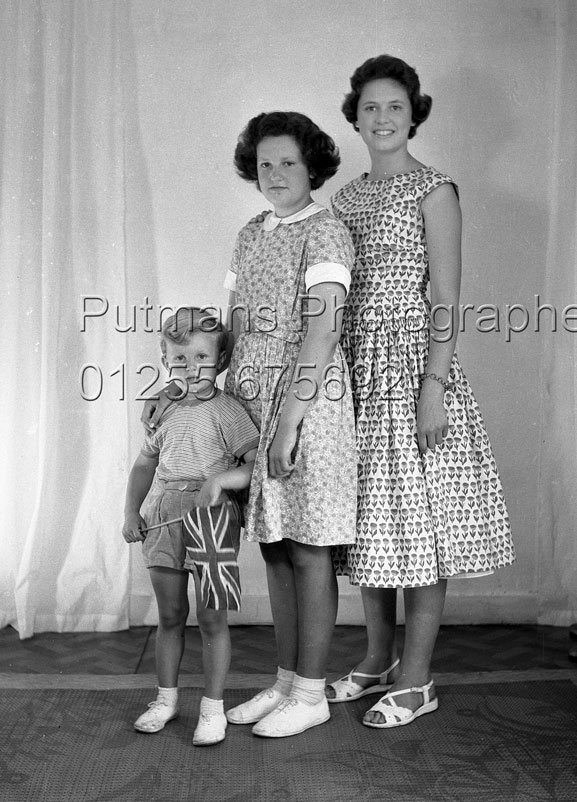 Hatcher John, Sally, Suzanne 1957